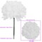 200 White Silk Carnation Flower Picks, 5” Lifelike Blossoms for Bouquets, Centerpieces, Floral Displays, and DIY Crafts - Floral Home by Artificial Flowers